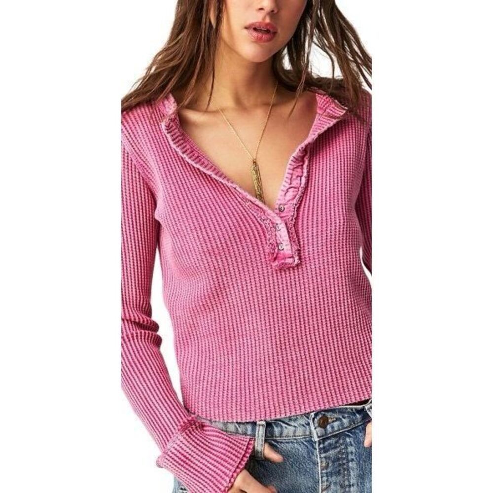 Free People Colt Waffle Knit
